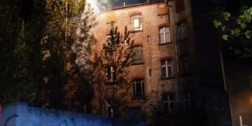 Brand in Cottbus-Sandow; Foto: Berufsfeuerwehr Cottbus