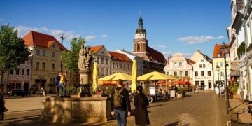 Der Cottbuser Altmarkt wird erneut Autofrei
