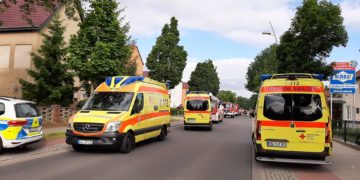 In Calau ist es gestern zu einem tragischen Brand gekommen (Bild: Freiwillige Feuerwehr Calau)