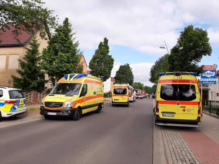 In Calau ist es gestern zu einem tragischen Brand gekommen (Bild: Freiwillige Feuerwehr Calau)