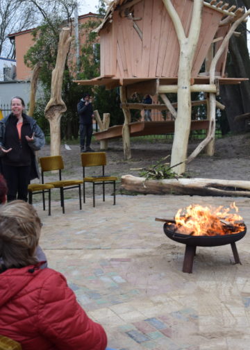 Für jede Generation: Schöpfungsgarten an der Sielower Kirche eingeweiht