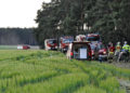 1,5ha Waldbrand an der Dubener Platte bei Luckau forderte Feuerwehren; Foto: Blaulichtreport Lausitz