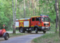 Waldbrand Nordstrand Stausee bei Klein Döbbern; Foto: Blaulichtreport Lausitz