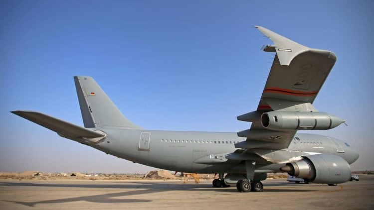 Airbus A310 der Bundeswehr; Foto: Bundeswehr, Sebastian Wilke