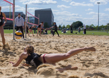 Beachvolleyball in Cottbus. BusinessCup und Landesmeisterschaft live!