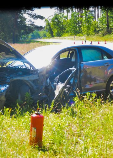 LKW-Unfall bei Spremberg, vier Verletzte; Foto: Blaulichtreport Lausitz