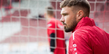 Niclas Erlbeck läuft auch in der kommenden Saison für den FC Energie Cottbus auf