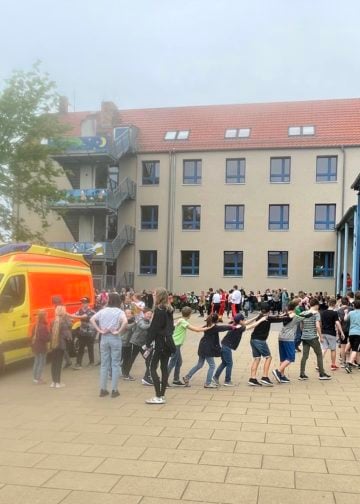 Kindernotfalltag an der Lutki-Grundschule Cottbus-Sielow