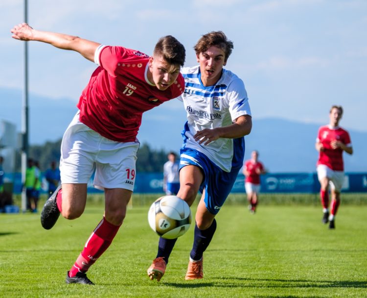 Fußball, Herren, Europeada 2022, Sportplatz Globasnitz, Serbja/Serby - Lusatia : FC Lus??rn - Cimbrian Team, Ergebnis: 4:0