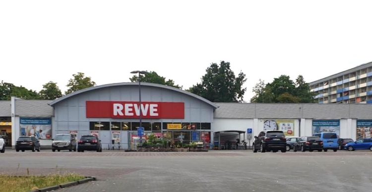 REWE Markt in Cottbus Sandow in der Hermannstraße wird modernisiert; Foto: Niederlausitz aktuell