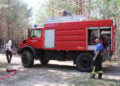 Waldbrand zwischen Spremberg und Graustein; Fotos: Blaulichtreport Lausitz