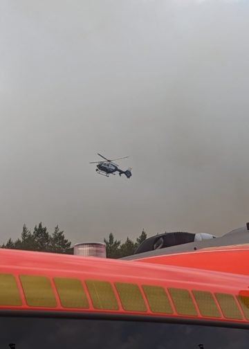 Waldbrand Beelitz; Freiwillige Feuerwehr Cottbus-Sachsendorf