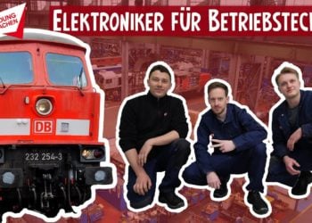 Neues BennyJob Video: Ausbildung im Bahnwerk Cottbus mit Blick auf ICE