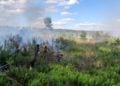 Waldbrand Lieberoser Heide; Foto: Landkreis Dahme Spreewald