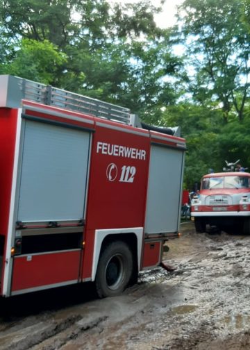 Waldbrand Lieberoser Heide; Foto: Landkreis Dahme Spreewald