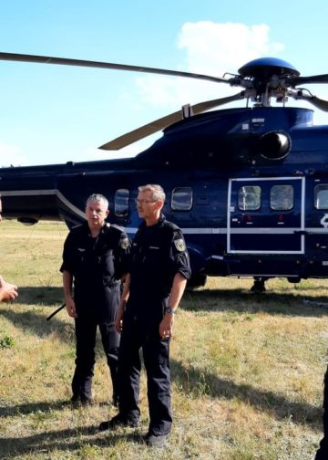Waldbrand Lieberoser Heide; Foto: Landkreis Dahme Spreewald