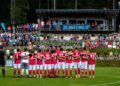 Sorbische Mannschaft bei der Europeada / Foto: Jörg Stephan