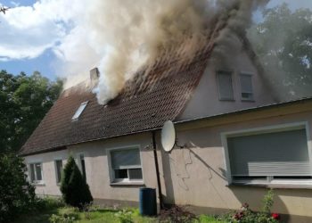 64-Jährige bei Brand in Luckau-Egsdorf verletzt