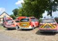 Waldbrand Lieberoser Heide; Foto: Blaulichtreport Lausitz