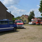 Waldbrand Lieberoser Heide; Foto: Blaulichtreport Lausitz