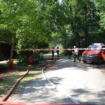 Waldbrand Lieberoser Heide; Foto: Blaulichtreport Lausitz