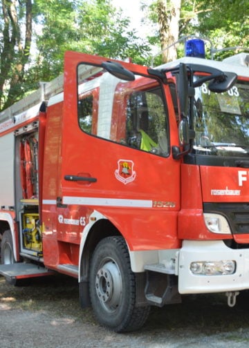 Waldbrand Lieberoser Heide; Foto: Blaulichtreport Lausitz