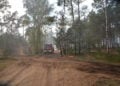 Waldbrand Lieberoser Heide; Foto: Blaulichtreport Lausitz