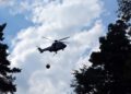 Waldbrand Lieberoser Heide; Foto: Blaulichtreport Lausitz