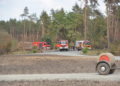 Waldbrand bei Falkenberg/Elster: Foto: Blaulichtreport Lausitz