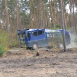 Waldbrand bei Falkenberg/Elster: Foto: Blaulichtreport Lausitz