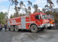 Waldbrand bei Falkenberg/Elster: Foto: Blaulichtreport Lausitz