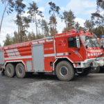 Waldbrand bei Falkenberg/Elster: Foto: Blaulichtreport Lausitz