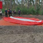 Waldbrand Lieberoser Heide; Blaulicht LDS und Umgebung