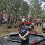 Waldbrand Lieberoser Heide; Blaulicht LDS und Umgebung