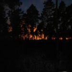 Waldbrand Lieberoser Heide; Blaulicht LDS und Umgebung