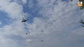 Waldbrand Falkenberg: Leichte Entspannung, letzte Evakuierung aufgelöst