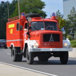 Feuerwehreinsatz nach Wannenbruch in der Glasmanufaktur Tschernitz: Foto: Blaulichtreport Lausitz