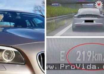 Archivbild; Zum zweiten Mal wurde ein 17-Jähriger Raser gestoppt, dieses Mal in Berlin; Foto/Grafik: Polizei Brandenburg