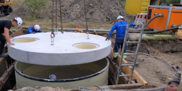 Abwasserpumpwerk in Byhleguhre wird saniert; Foto: LWG