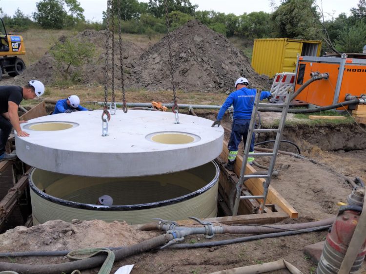 Abwasserpumpwerk in Byhleguhre wird saniert; Foto: LWG