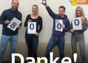 Wir feiern 8.000 Instagramfollower! Dankesverlosungen aus der Region
