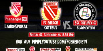 LIVE! Fußball-Landespokal: Blankenfelde-Mahlow empfängt Energie Cottbus