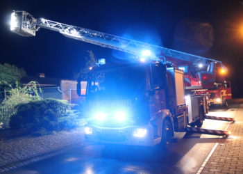Gastherme in Brand. Nächtlicher Feuerwehreinsatz in Welzow