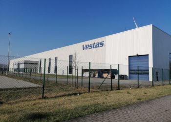 Das ehemalige VESTAS-Werksgelände in Lauchhammer