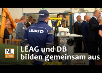 LEAG und DB besiegeln gemeinsame Ausbildung in Jänschwalde