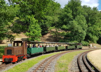 Ferienfinale mit der Waldeisenbahnbahn Muskau nach Kromlau