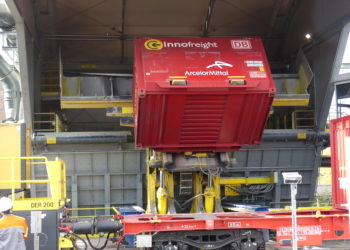 ArcelorMittal in Eisenhüttenstadt startet hochmoderne Logistikanlage