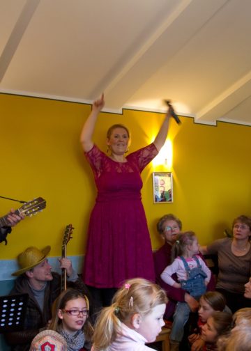 Wohnzimmerkonzert Maite Kelly 2014 in Tauer