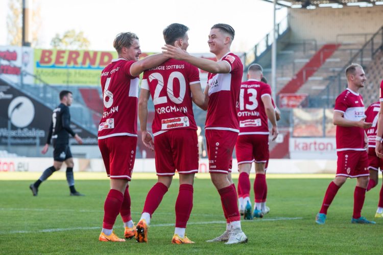 FC Energie Cottbus siegt 3:1 gegen Greifswalder FC, Foto: Christiane Weiland