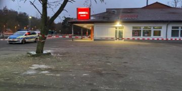Geldautomat in Grß Köris gesprengt; Foto: Blaulicht LDS und Umgebung